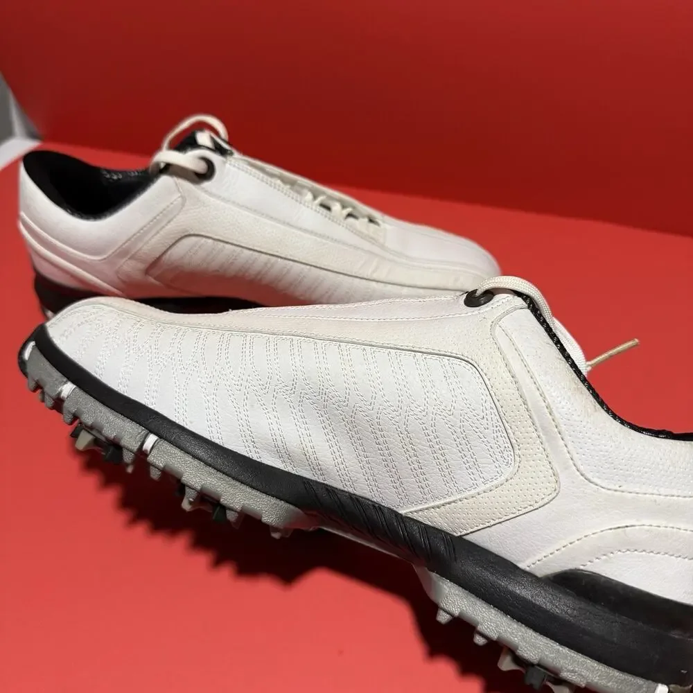 Vintage Nike Air Zoom Elite II Soft Spike Golf Shoes White 336036 191 Men’s 9